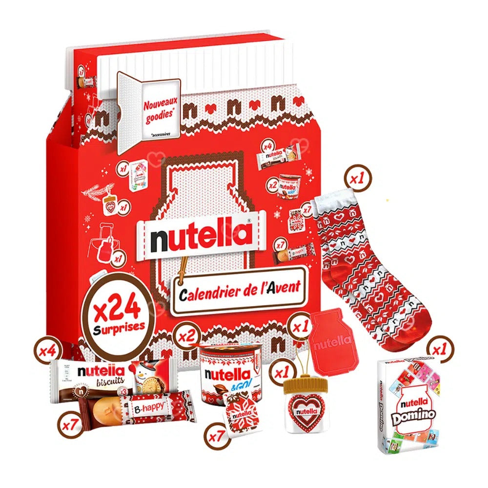 Calendrier de l’Avent Nutella 2025