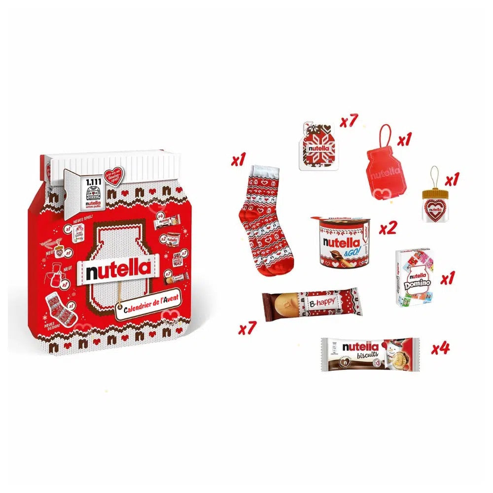 Calendrier de l’Avent Nutella 2025