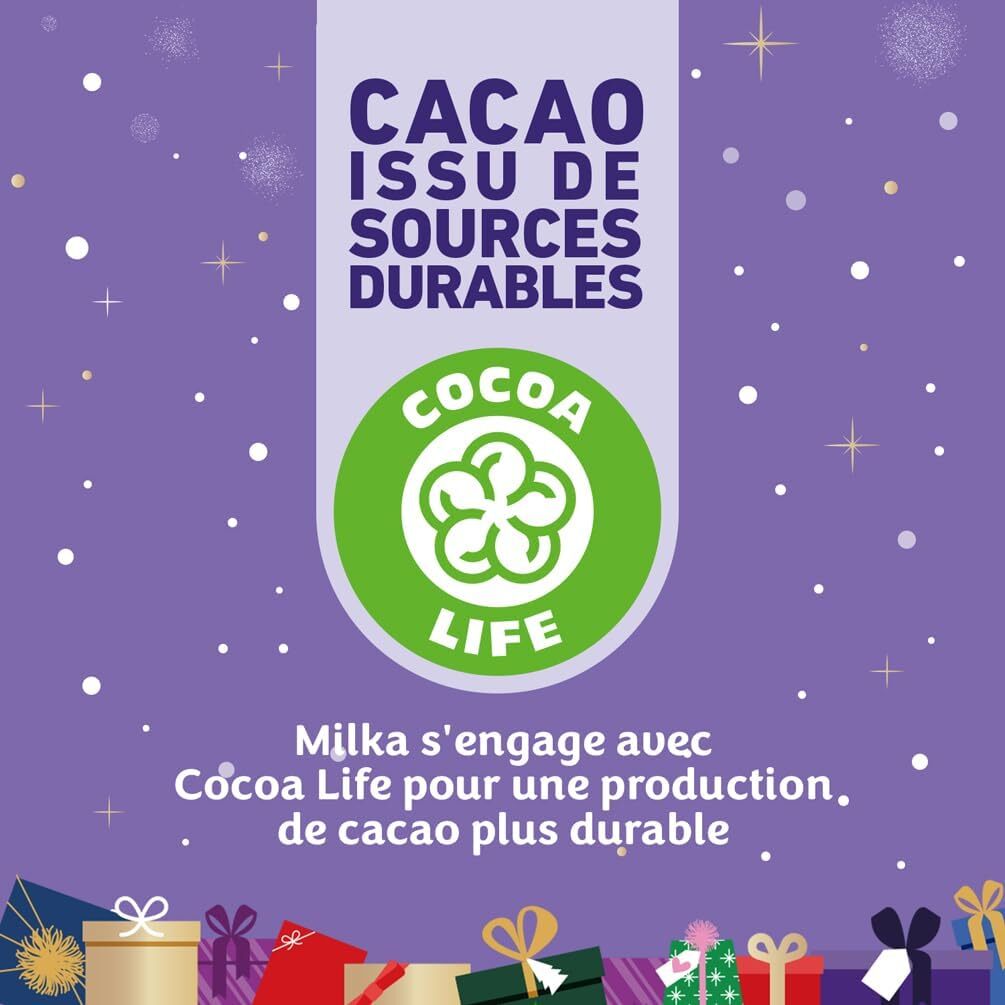 Calendrier de l'Avent Père Noël - Milka 213g